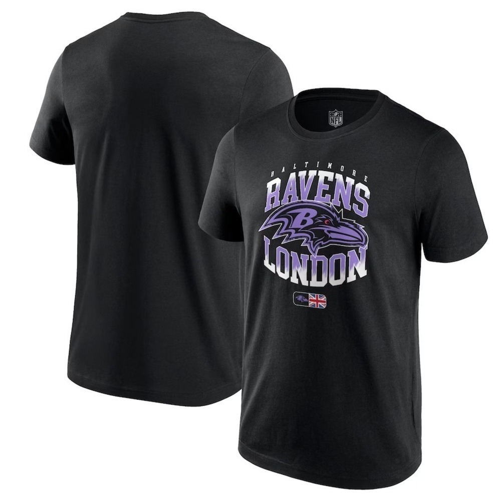 Baltimore Ravens 2023 London Hometown Graphic TShirt